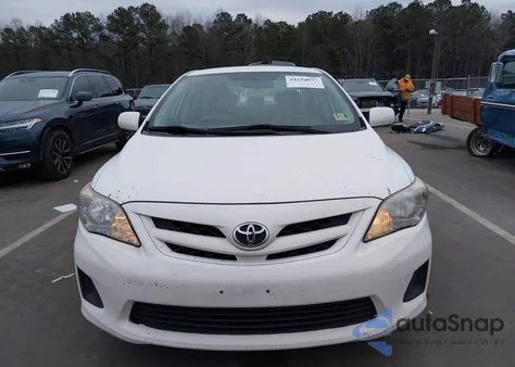 2011 Toyota Corolla Le z USA, uszkodzony, nr VIN 2T1BU4EE2BC591319